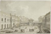 X 040-05
<br/>
Een Arsenaal
<br/>
<em>Langendijk, Dirk (1748-1805)</em>